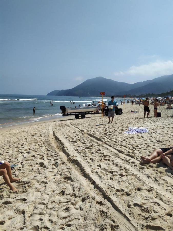 Apartamento na praia de maresias em condomínio com piscina aquecida Exterior foto