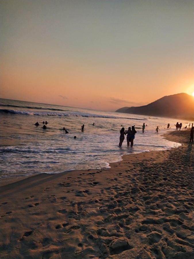 Apartamento na praia de maresias em condomínio com piscina aquecida Exterior foto
