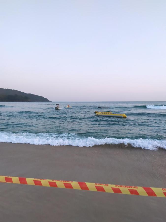 Apartamento na praia de maresias em condomínio com piscina aquecida Exterior foto